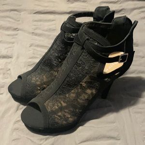 Black Lacey heels